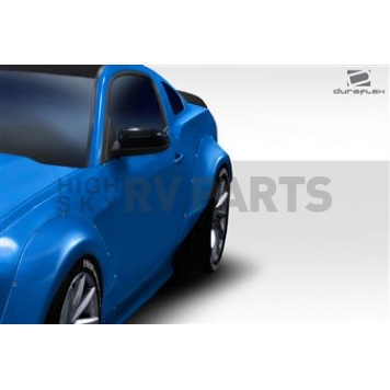 Extreme Dimensions Fender Flare - Black Fiberglass Reinforced Plastic Matte Set Of 2 - 112624