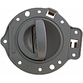 Help! By Dorman Interior Door Handle - Paddle OEM Gray Single - 84079