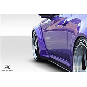 Extreme Dimensions Fender Flare - Black Fiberglass Reinforced Plastic Matte Set Of 2 - 112625