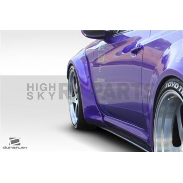 Extreme Dimensions Fender Flare - Black Fiberglass Reinforced Plastic Matte Set Of 2 - 112625