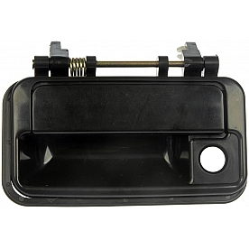 Help! By Dorman Exterior Door Handle - Plastic Black Single - 80427