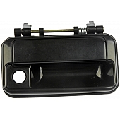 Help! By Dorman Exterior Door Handle - Plastic Black Single - 80428