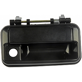 Help! By Dorman Exterior Door Handle - Plastic Black Single - 80428