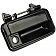 Help! By Dorman Exterior Door Handle - Plastic Black Single - 80428