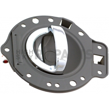 Help! By Dorman Interior Door Handle - Paddle OEM Gray Housing With Silver Lever Single - 84087