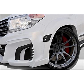 Extreme Dimensions Fender Flare - Black Fiberglass Primered Set Of 2 - 112524