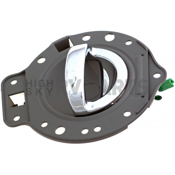 Help! By Dorman Interior Door Handle - Lever OEM Gray Housing With Silver Lever Single - 84088