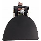 Help! By Dorman Exterior Door Handle - Plastic Black Single - 90710