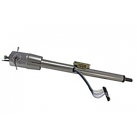 Flaming River Steering Column Bell Style 33 Inch Silver Stainless Steel - FR30006SS