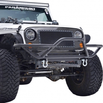 Paramount Automotive Bumper Rock Crawler 1-Piece Design Black - 510302-4