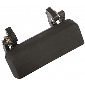 Help! By Dorman Exterior Door Handle - Plastic/ Metal Black Single - 90022CD