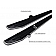 Black Horse Offroad Running Board Aluminum Stationary Black - PRR279