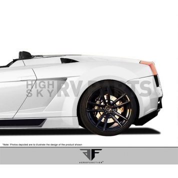 Extreme Dimensions Fender Flare - Gray Fiberglass Primered Set Of 2 - 109606-2