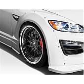 Extreme Dimensions Fender Flare - Black Fiberglass Primered Set Of 2 - 109467