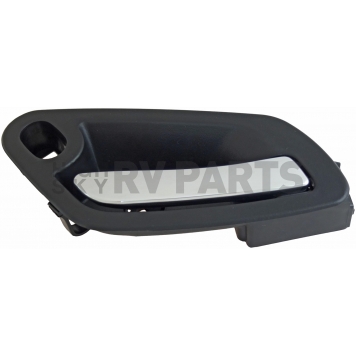 Help! By Dorman Interior Door Handle - Plastic Black Housing With Silver Lever Single - 90151