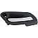Help! By Dorman Interior Door Handle - Plastic Black Housing With Silver Lever Single - 90151