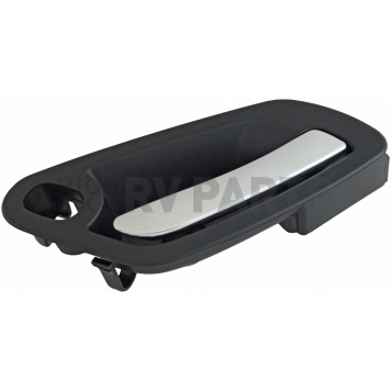 Help! By Dorman Interior Door Handle - Plastic Black Housing With Silver Lever Single - 90151-2