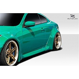 Extreme Dimensions Fender Flare - Black Fiberglass Reinforced Plastic Matte Set Of 4 - 113531