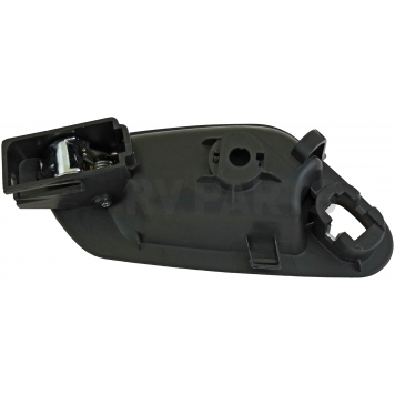 Help! By Dorman Interior Door Handle - Plastic Black Housing With Silver Lever Single - 90152-1