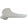 Help! By Dorman Interior Door Handle - Lever Plastic Silver Single - 90162