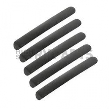 Rugged Ridge Exterior Door Handle Cover - Black Aluminum Powder Coated - 1331143