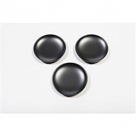 Rugged Ridge Exterior Door Handle Cover - Black ABS Plastic Black Chrome - 1165125