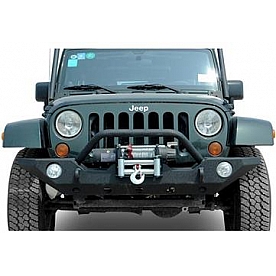Paramount Automotive Bumper Direct-Fit 1-Piece Design Black - 510328