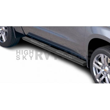 Black Horse Offroad Running Board Aluminum Stationary Black - E0485-9