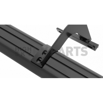 Black Horse Offroad Running Board Aluminum Stationary Black - E0485-7