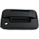 Help! By Dorman Exterior Door Handle - Plastic Black Single - 90553