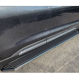 Westin Automotive Running Board Polished Aluminum Stationary - 2821250