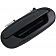 Help! By Dorman Exterior Door Handle - Plastic Black Single - 90573