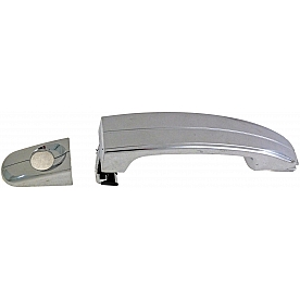 Help! By Dorman Exterior Door Handle - Plastic Silver Single - 90740