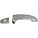 Help! By Dorman Exterior Door Handle - Plastic Silver Single - 90740