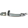 Help! By Dorman Exterior Door Handle - Plastic Silver Single - 90740