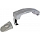 Help! By Dorman Exterior Door Handle - Plastic Silver Single - 90740