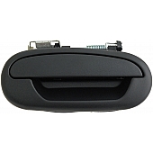Help! By Dorman Exterior Door Handle - Plastic Black Single - 90577