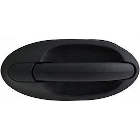 Help! By Dorman Exterior Door Handle - Plastic Black Single - 90657