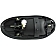 Help! By Dorman Exterior Door Handle - Plastic Black Single - 90657
