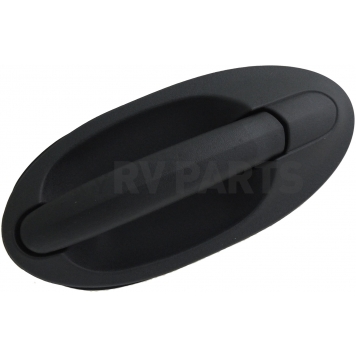 Help! By Dorman Exterior Door Handle - Plastic Black Single - 90657-2