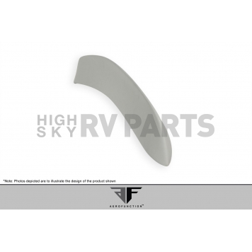 Extreme Dimensions Spoiler - Custom Matte Fiberglass Gray - 107415