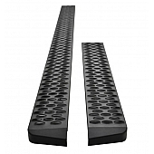 Westin Automotive Running Board Black Textured Powder Coated Steel Stationary - 2780005