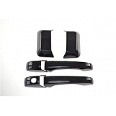 TFP (International Trim) Exterior Door Handle Cover - Black ABS Plastic - 16871BDHI
