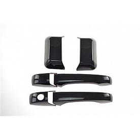 TFP (International Trim) Exterior Door Handle Cover - Black ABS Plastic - 16871BDHI