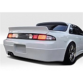 Extreme Dimensions Spoiler - Trunk Wing Primered Fiberglass Black - 112369