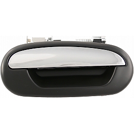 Help! By Dorman Exterior Door Handle - Plastic Silver Lever And Black Housing Single - 90669