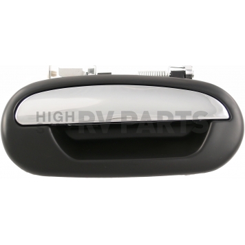 Help! By Dorman Exterior Door Handle - Plastic Silver Lever And Black Housing Single - 90669