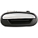 Help! By Dorman Exterior Door Handle - Plastic Silver Lever And Black Housing Single - 90669