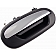 Help! By Dorman Exterior Door Handle - Plastic Silver Lever And Black Housing Single - 90669
