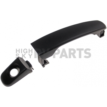Help! By Dorman Exterior Door Handle - Plastic Black Single - 83196-2